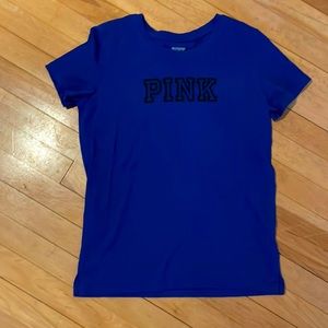 Royal blue - Pink tee